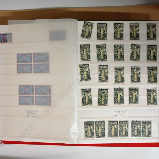 A mainly N.Z. stamp collection