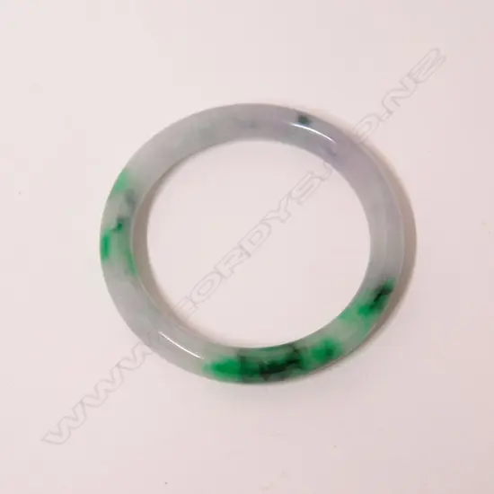 A Chinese jade bangle