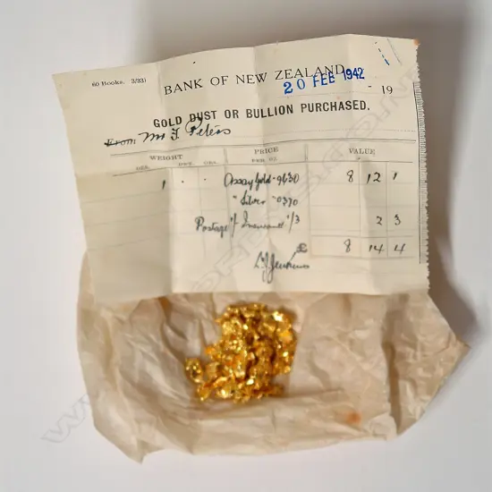 1oz. fine gold nuggets