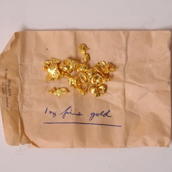 1oz. fine gold nuggets