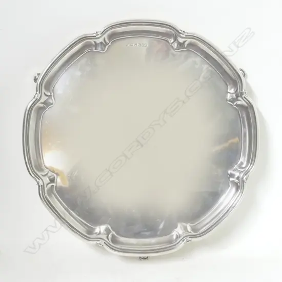 A 1934 Jubilee hallmark silver salver