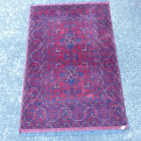 An Afghan Andkhoi rug
