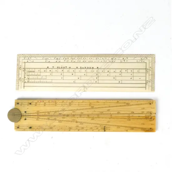 An early two-fold architect's 12” scale rule