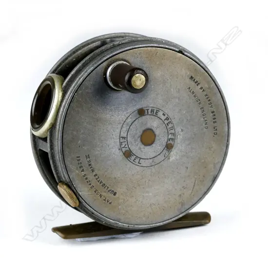 A Hardy's 2⅞” 'Perfect Duplicated' MkII narrow drum fly reel
