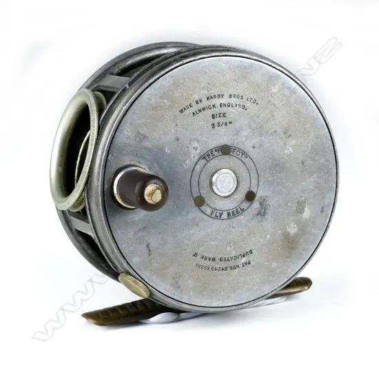 A Hardy's 3¾” 'Perfect' MkII wide drum reel