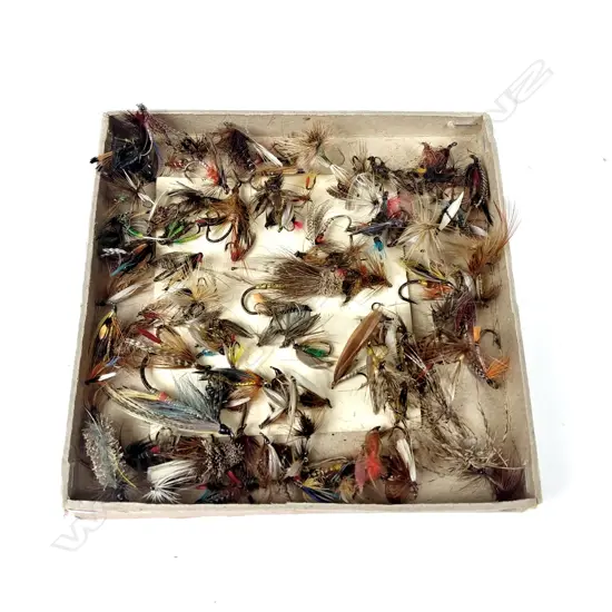 A Scottish angler’s merchant postal cardboard box