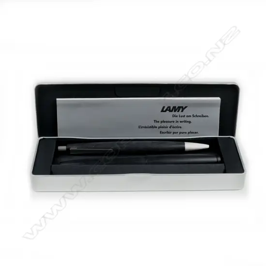 A Lamy 200 'Makrolon' fountain pen and ball pen set