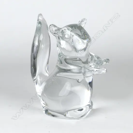 A Daum crystal squirrel