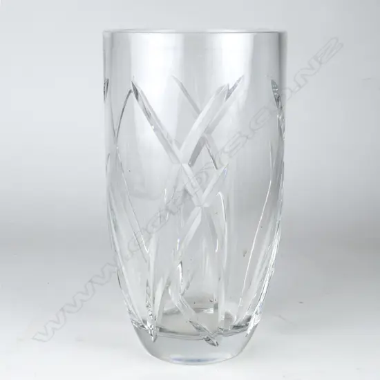 A John Rocha Waterford crystal vase