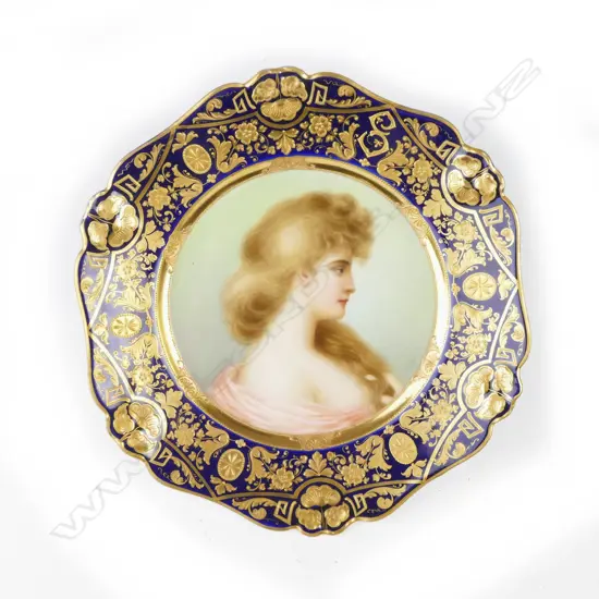 A Dresden cabinet plate