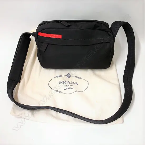 A small Prada shoulder bag