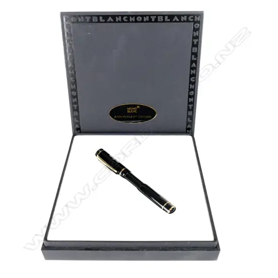 A Montblanc slide filter fountain pen