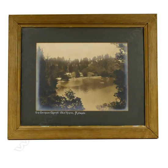 A vintage Henry Winkelman large format photograph