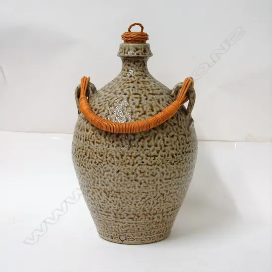 A good Mirek Smisek salt glazed flagon