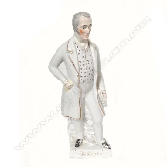 A large Victorian Staffordshire flatback