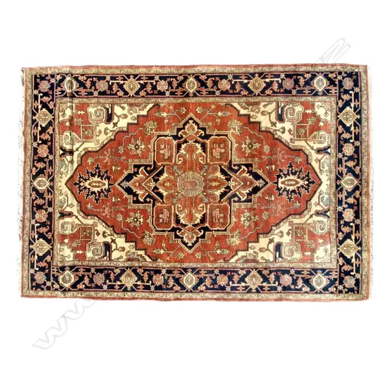 An Indian handknotted Serapi