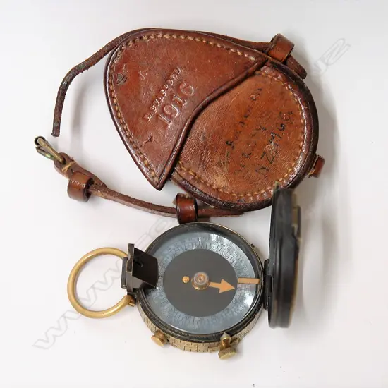 A WWI issue Cruchon & Emons of London Vernier's Pattern VII compass