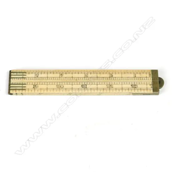 An ivory four-fold rule