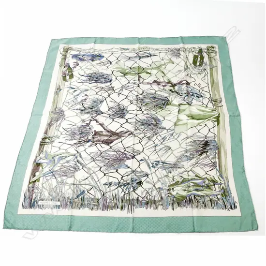 A vintage as new Hermès silk scarf