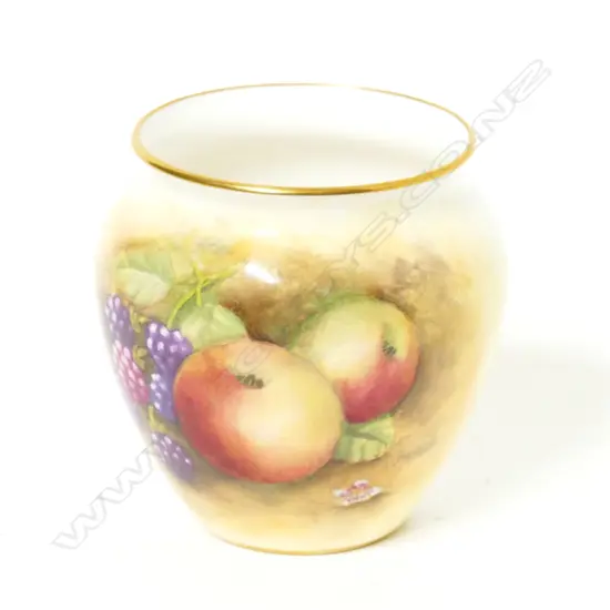 A small Royal Worcester vase