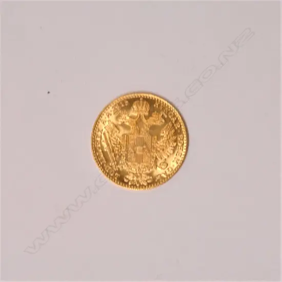 AUSTRIAN 1 DUCAT GOLD COIN 1915 RESTRIKE