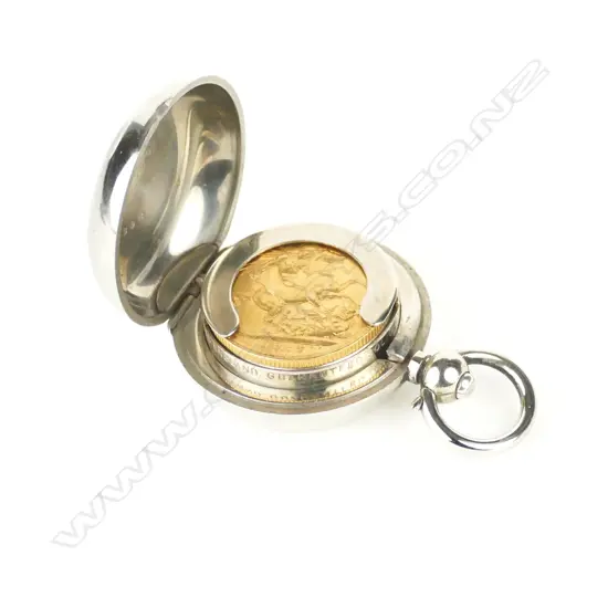 A Victorian gold sovereign