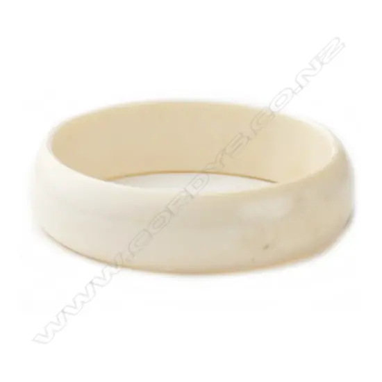 A vintage ivory bangle