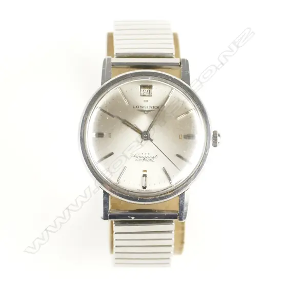 A gent's Longines Conquest automatic wristwatch