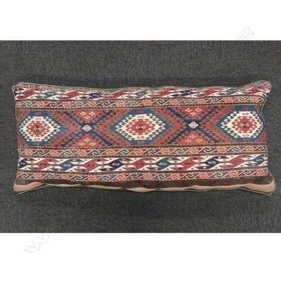 SHAHSAVAN KILIM CUSHION 950x400 W/ CERT.