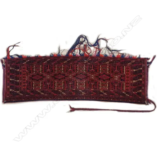 A good quality hand knotted Turkoman Tekke torba