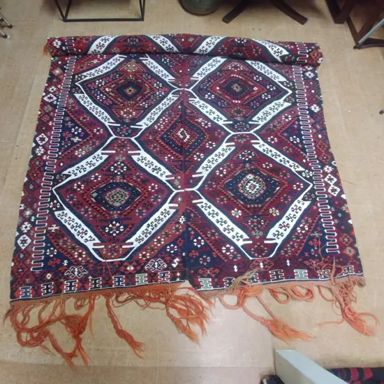 A good quality Turkish Van Hakkari kilim rug