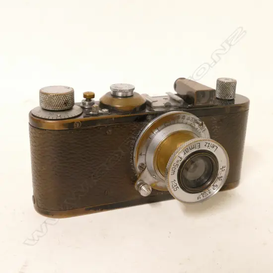 A Leica Standard Model E camera