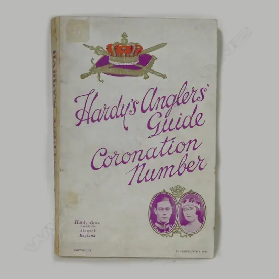 A vintage Hardy's 'Anglers' Guide' Coronation Number