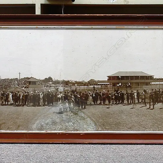 A large vintage panoramic photo of Alexandra Park