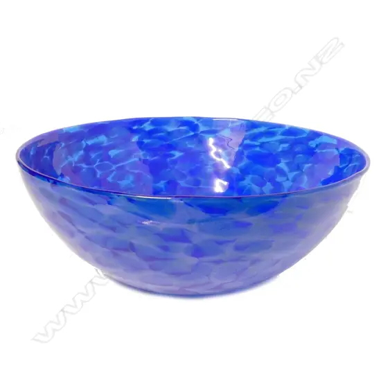 A Garry Nash Blue Chip bowl