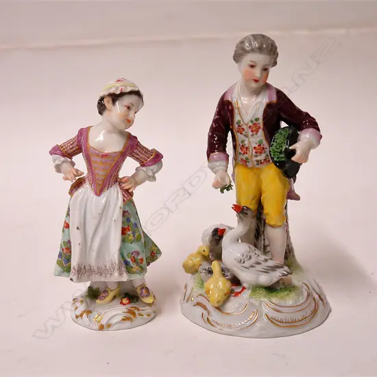 Two fine German porcelain figures