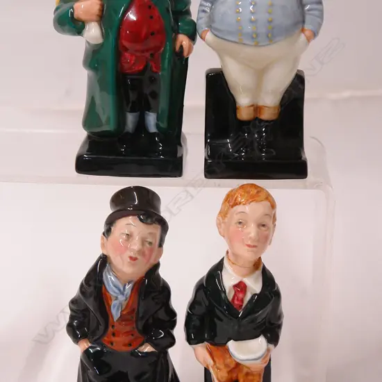 Four Royal Doulton Dickens figures