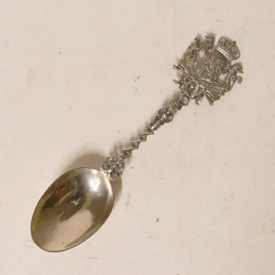 A Dutch silver spoon