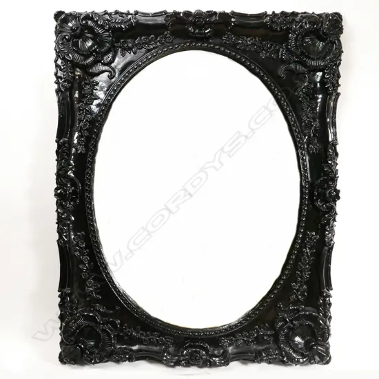 A large and decorative mirror
