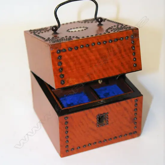 A small 19thC jewel box