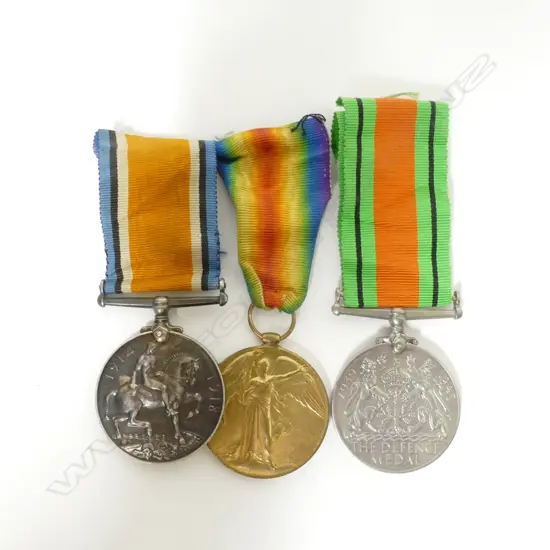 A British War Medal and Victory medal