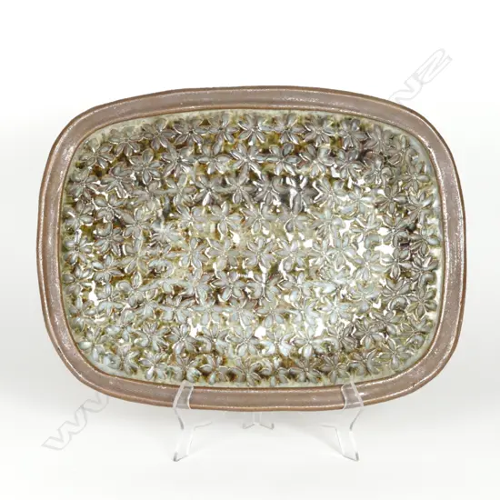 Warren Tippett large rectangular platter