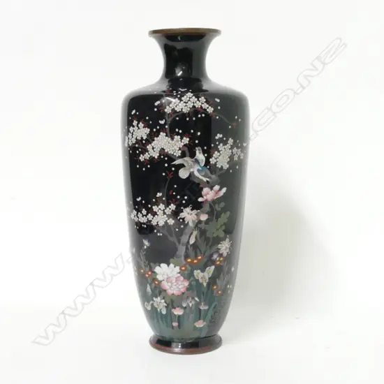 A fine Japanes cloisonné vase