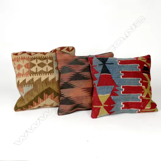3 KILIM CUSHIONS