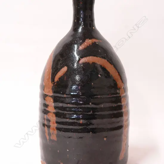 Barry Brickell vintage wine flask