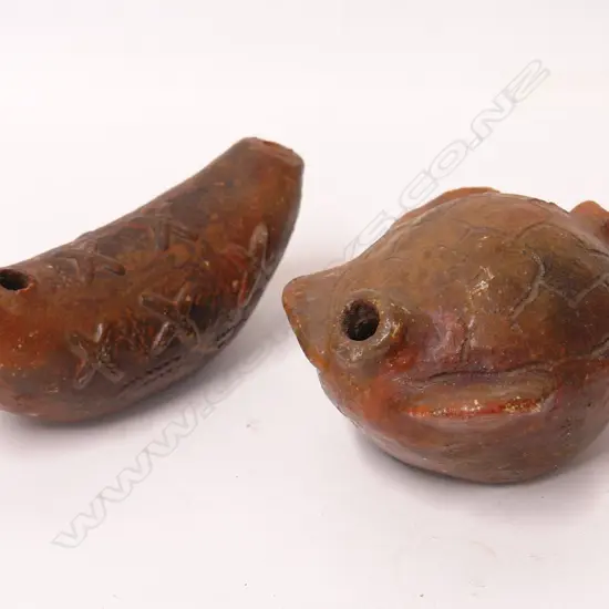 Two Fijian Lapita pottery vessels