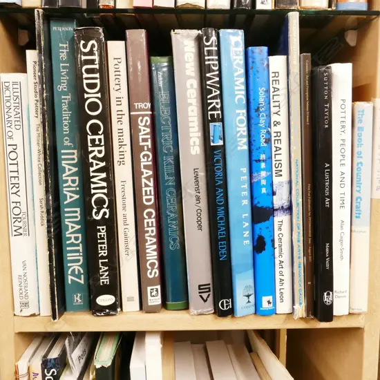 SELECTION OF INTERNATIONAL  POTTERY BOOKS