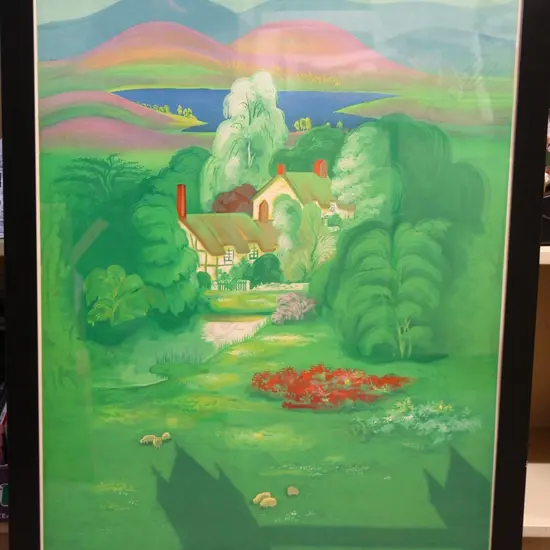 A 1960s 'Air France' promotion travel poster