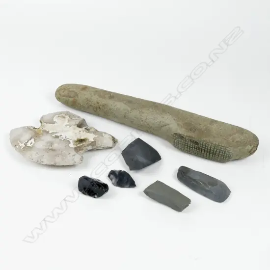 A PNG stone tapa cloth beater