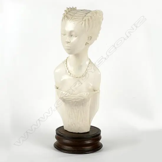 An ivory carved figure
